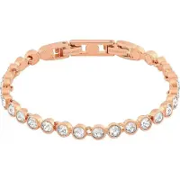 Swarovski Tennis Collection Roséguldpläterat Helt Diamantarmband Damarmband 5039938 Box (Random Color)