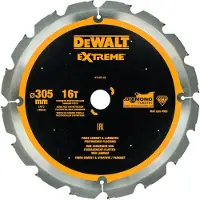 DeWalt Sågklinga för fibercement DT1475-QZ; 16T; 305 mm