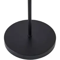LINDBY Golvlampa Melanie , Svart, Vardagsrum / matsal, Metall, Modern, Golvlampa