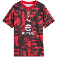 Puma Ac Milan Warm Up Före Matchen T-shirt Med Korta ärmar