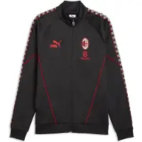 Puma Milan Jacka King Anthem - Flat Mörkgrå/Röd - , storlek Large