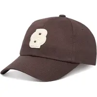 BOSS Cotton-twill cap with braided Double B monogram