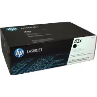 HP 43X - Lång livslängd - svart - original - LaserJet - tonerkassett (C8543X) - för LaserJet 9000, 9040, 9050, 9055, 9065, 9085