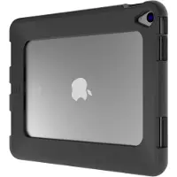 Compulocks Rugged Edge Case for iPad 10th-11th (A16) Gen Black - Skydd för surfplatta - robust - skyddsband - silikon - svart - 10.5 - för Apple 10.9-inch iPad (10:e generation)
