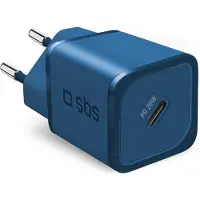 Super Merchant Nätladdare GaN med Power Delivery 20W - blå