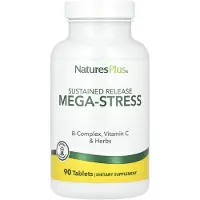 Natures Plus -Mega-Stress Complex, 90 tabletter