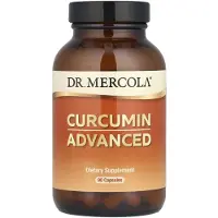 Dr. Mercola , Curcumin Advanced, 90 kapslar (500 mg per kapsel)