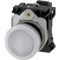 Siemens 3SU1102-6AA60-3AA0, 30 mm, 60 mm, 80 mm, 1 styck, Vit, Tjeckien