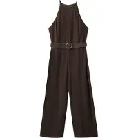 Mango Jumpsuit 'Le' choklad
