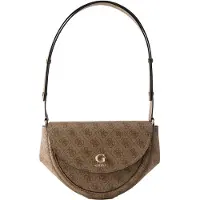 GUESS för kvinnor. HWSG9756210 Omvandlingsbar crossbody-väska med flik och Coleen-logotyp, beige (OSFA), Casual, Polyuretan