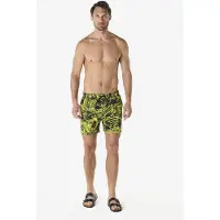 KOROSHI Badshorts neongul / svart