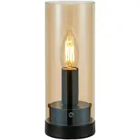 Markslöjd Post Bordslampa Bärnsten 23 cm