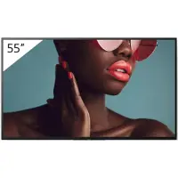 Sony Bravia Professional Displays FW-55BZ40L - 55 Diagonal klass BZ40L Series LED-bakgrundsbelyst LCD-skärm - digital skyltning - Android TV - 4K UHD (2160p) 3840 x 2160 - HDR - Direct LED