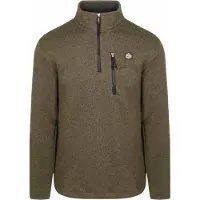 Superdry Tröja Havzip Feece Oiv Grön Storek