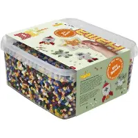 Hama - BIO midi - 15,000 pcs + 1 star plate in bucket