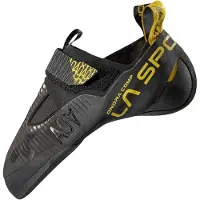 La Sportiva - Klätterskor - Ondra Comp U Black/Yellow för Unisex - Storlek 43.5 - Svart