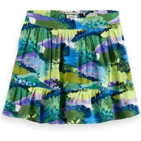 Scotch & Soda Printed Viscose Kjol