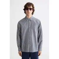 Scotch & Soda Striped Relaxed Fit Skjorta Med Långa ärmar
