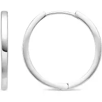 Luxenter Luxenterörhängen med - silverfinish - Umsy