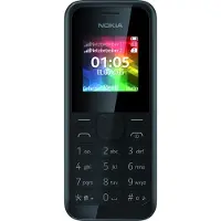 Nokia Mobiltelefon - - 105 - Dual SIM - Svart - 1,45 tums skärm