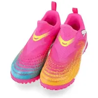 Puma Future 9 Match Laceless Mid + TT Showtime - Rosa/Orange/Blå/White Barn - Turf (TF), storlek 37