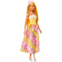 Barbie Docka - 30 cm - Core Royals - Gul - - One Size - Docka