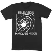 Ginza.se Television: Unisex T-Shirt/Marquee Moon (Black) (Small)