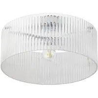 LUCANDE Taklampa Meritt , dimbar, Genomskinlig / transpare, Vardagsrum / matsal, Glas, Modern, Taklampa