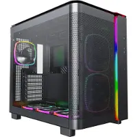 Montech KING 95 PRO Tempered Glass ARGB Midi-Tower Datorchassi Svart