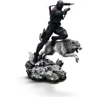 Iron Studios Gi Joe Snake Eyes Figur 23 Cm