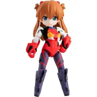 Megahouse Evangelion Shikinami Asuka Langley Och Evangelion 2 Desktop Army-figurer 8 15 Cm