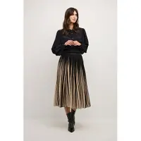 Culture Kjol 'CU Carly' beige / svart