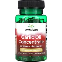 Swanson Health Vitlöksoljekoncentrat, 500 mg, 250 mjukkapslar