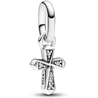 FOXANRY Jewelry 2023 Ny S925 Sterling Silver Hjärta Charm Medaljong Hänge Passar Original Armband Me For Women Smycken Tillbehör white