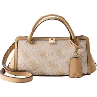 GUESS Handväska 'Audrey' nude / kitt