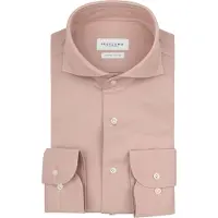 Profuomo Japanskt Stickad Skjorta Mörkrosa Rosa Storlek