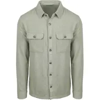Suitable Overshirt Structure Grön Storlek