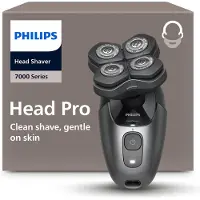 Philips 7000 Series HS7980 Pro - Rakapparat för huvud - sladdlös - metalliskt svart