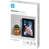 HP Advanced Glossy Photo Paper - Blank - 100 x 150 mm - 250 g/m² - 100 ark fotopapper - för ENVY 50XX, 76XX ENVY Inspire 7920 Officejet 52XX, 80XX Photosmart B110, Wireless B110