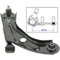 Moog Länkarm, hjulupphängning PE-WP-14686 Framaxel, höger, fram