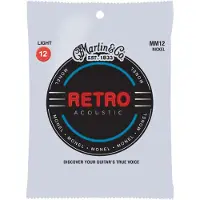 Martin strings MM12 Retro Monel Acoustic Light 12-54