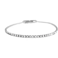 Luxenter Rhodiumpläterat Briljant Zirkonia Armband - Kayla