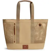 Tommy Hilfiger Mesh Panel Beach Tote Bag