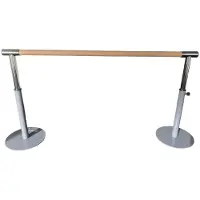 MASTER GRILL MASTER Pro fristående balettstativ 175 cm – justerbart – i trä