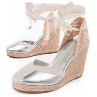 Montevita Wedge Espadrille Balenci2 Silver