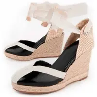 Montevita Wedge Espadrille Balenci2 Svart