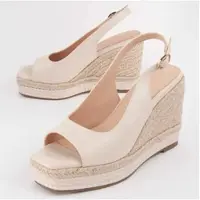 Montevita Wedge Sandal Salia Beige