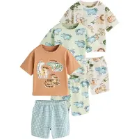 Next Pyjamas beige / ljusbrun / grön / pastellgrön