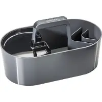 HAN Toolbox LOFT 1200-19, Akrylnitrilbutadienstyren (ABS), Plast, Mörkgrå, Transparent, 340 x 187 x 188 mm, 340 mm, 187 mm, 188 mm