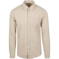 Barbour Skjorta Nelson Tailored Stone Beige Storlek